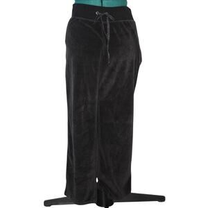 Victoria’s Secret Sport Black Velour Lounge Pants Women’s Small